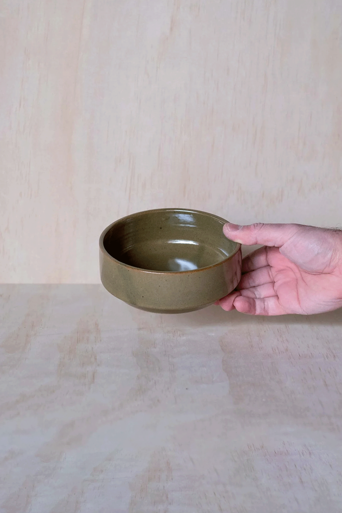 Small Stacking Bowl in Sage