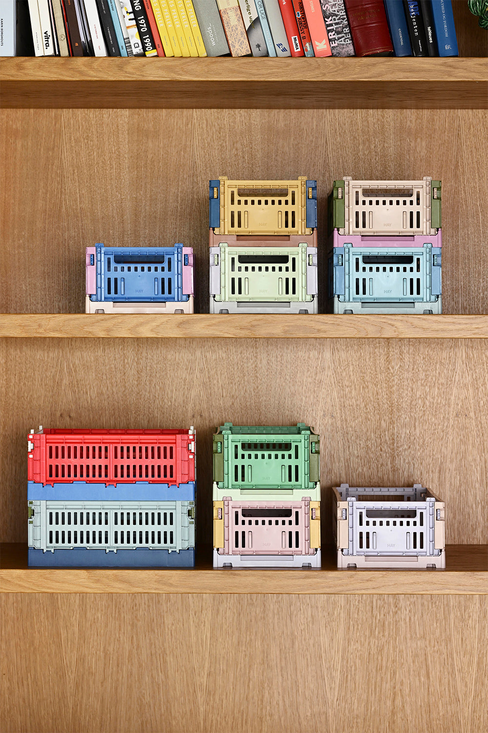 Small Colour Crate Mix in Dusty Rose
