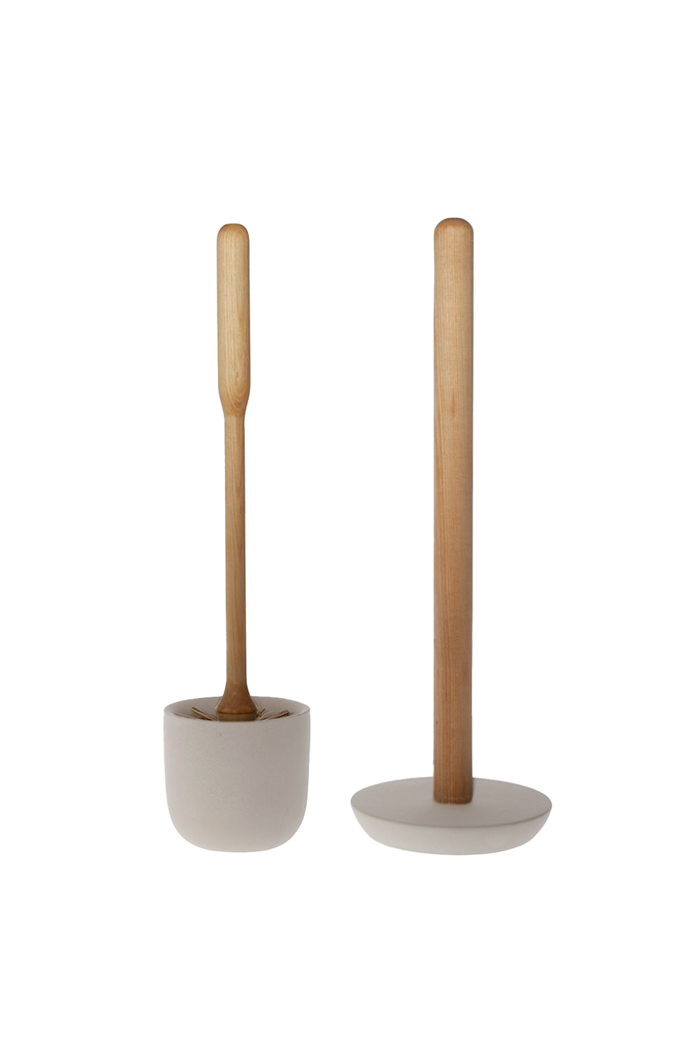 Toilet Brush & Paper Holder Set