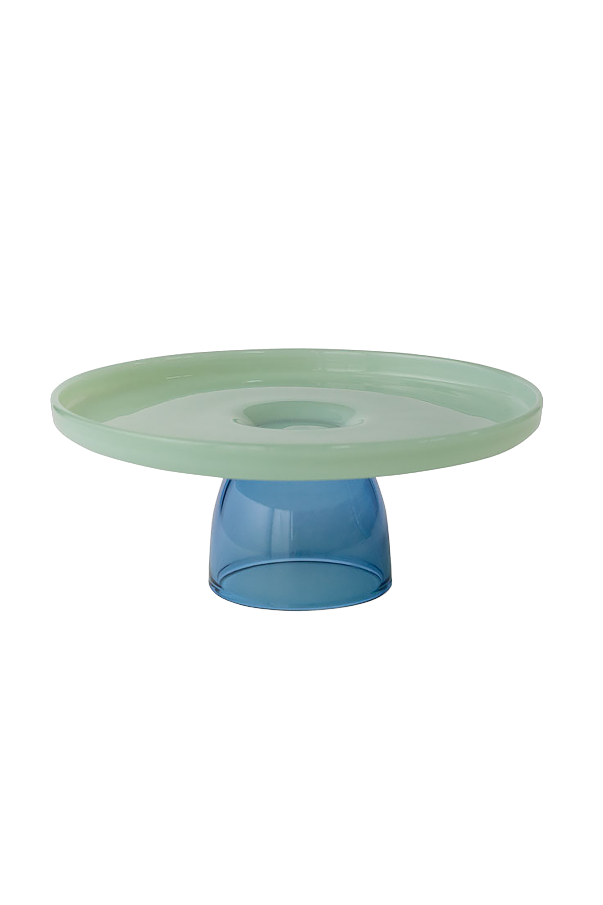 Two Tone Stand in Green & Blue