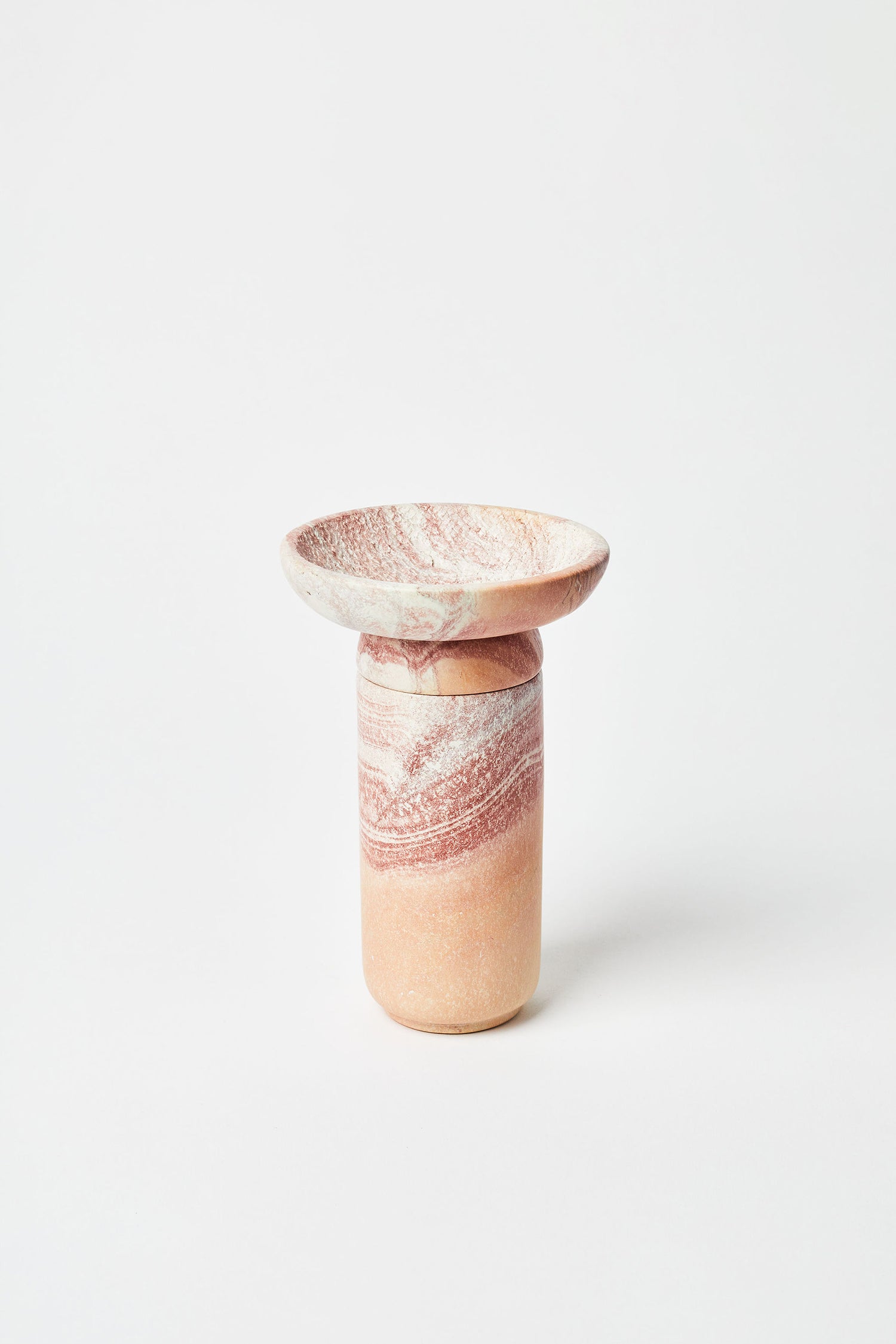 Amina Bowl Small — Pink Stone