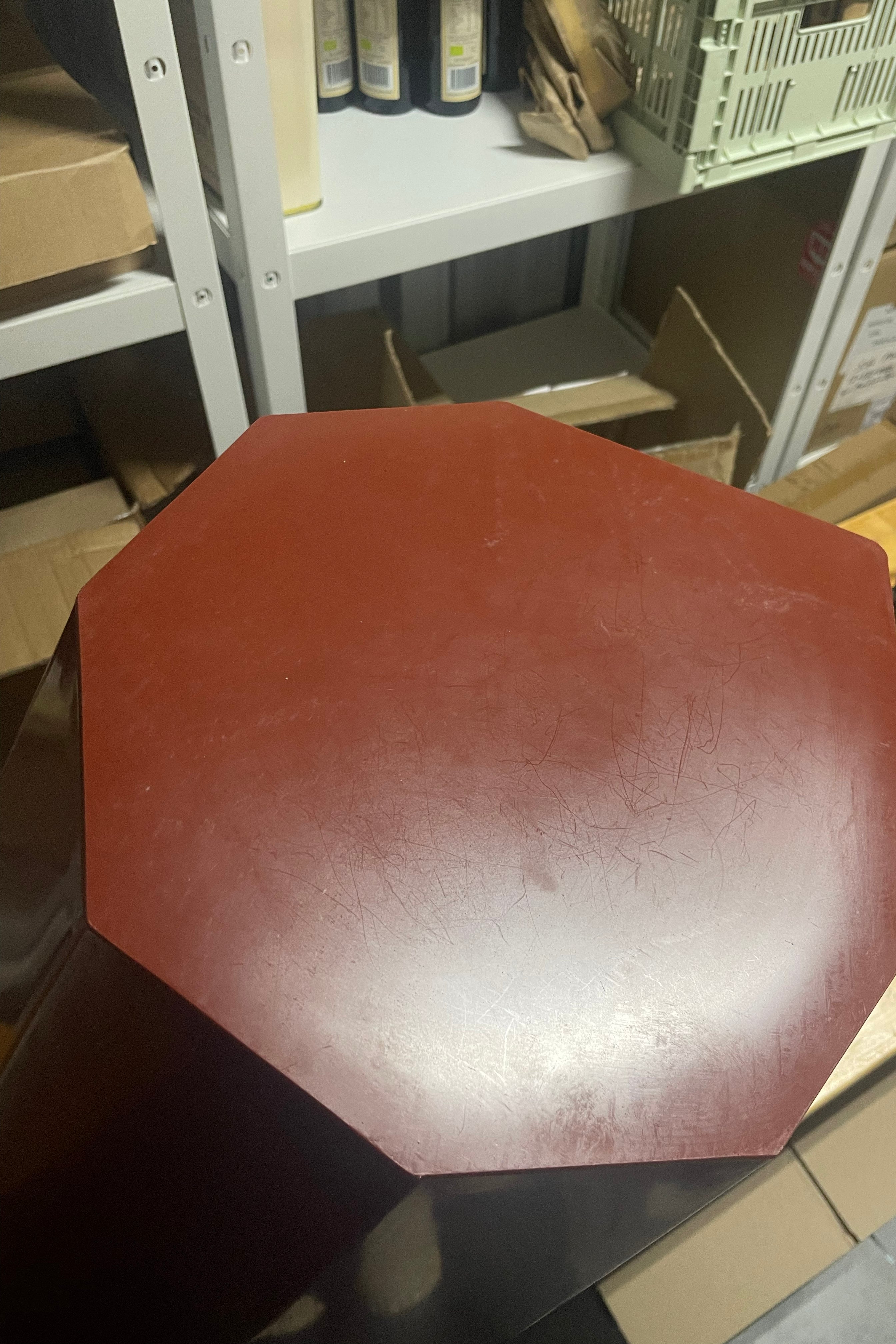 Arnold Circus Stool in Heritage Red (Second)
