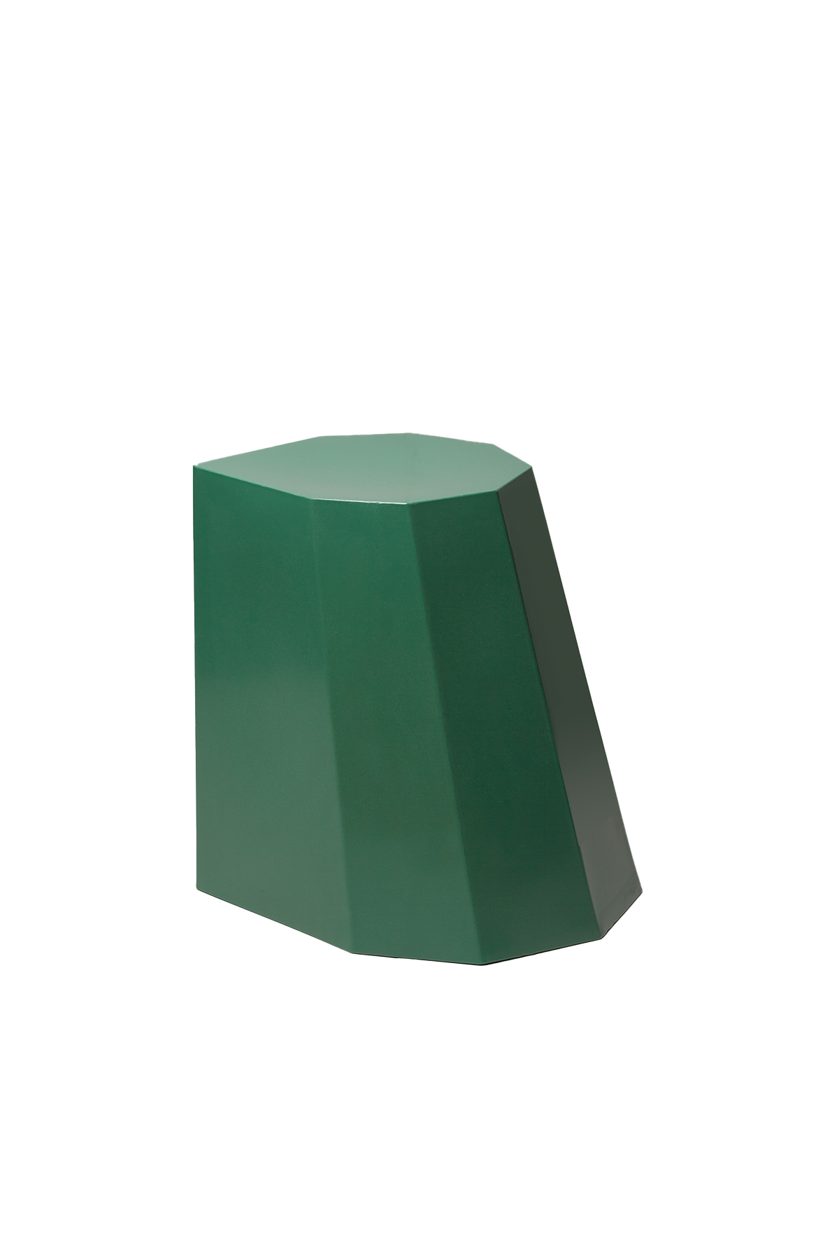 Arnold Circus Stool in Forest Green