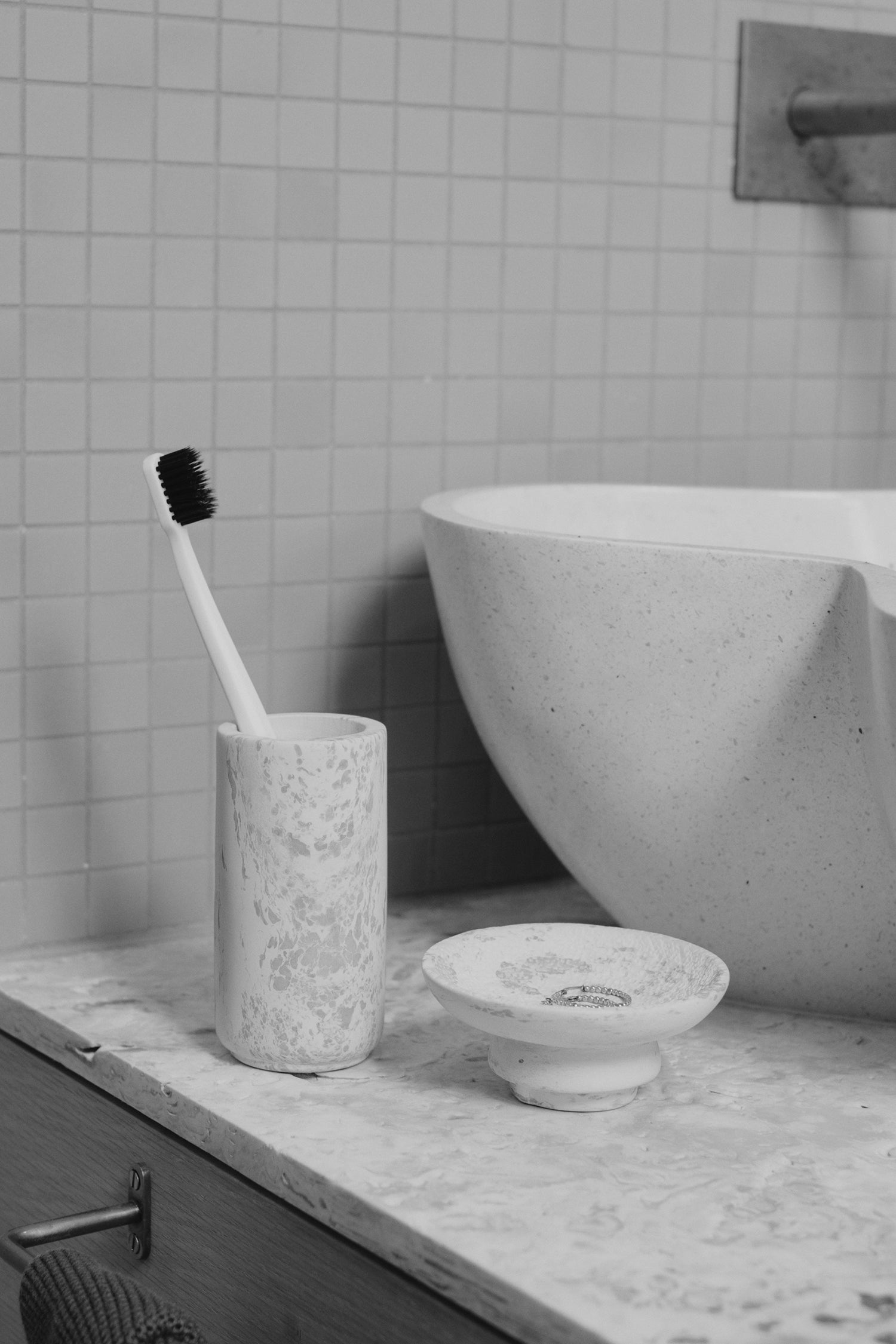 Amina Bowl Small — Pink Stone