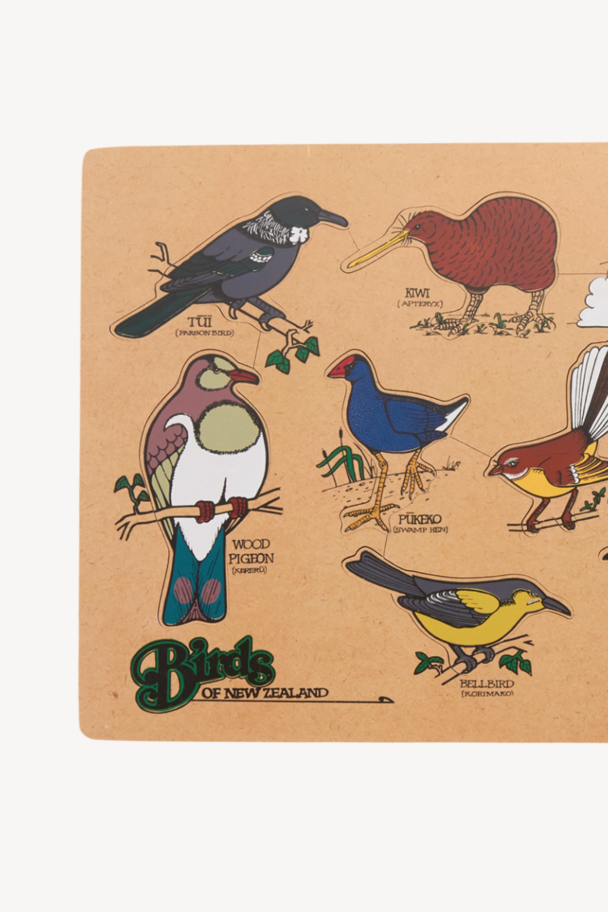 Birds Of New Zealand Puzzle