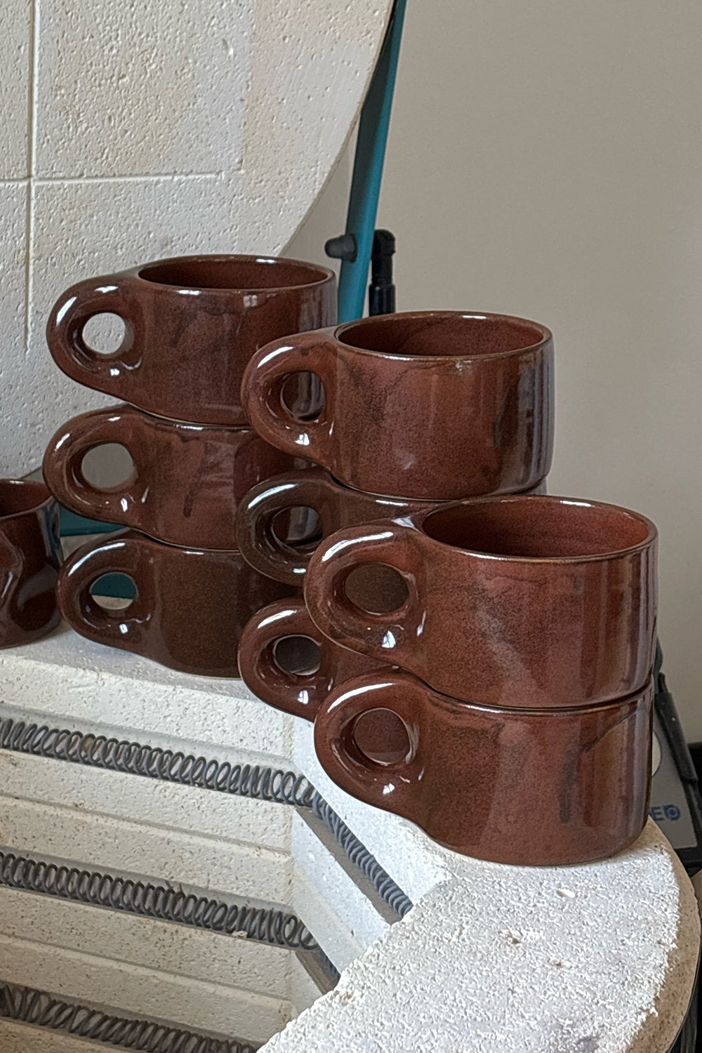 Chubby Mug in Red Ash