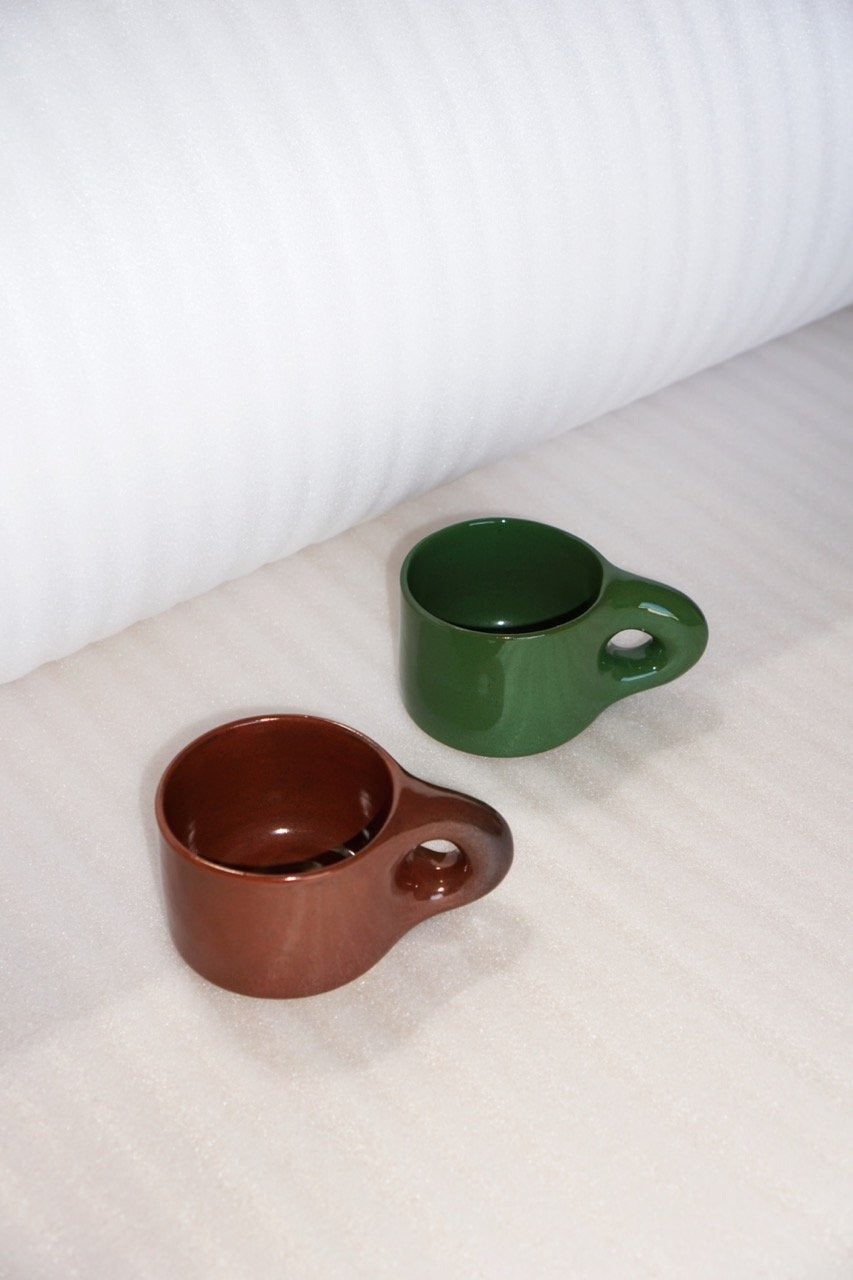 Chubby Mug in Red Ash