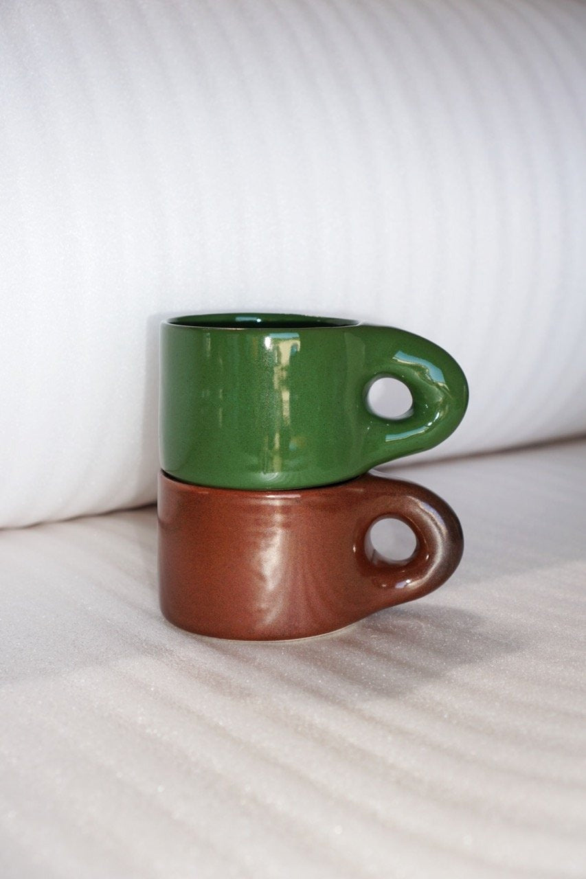 Chubby Mug in Red Ash