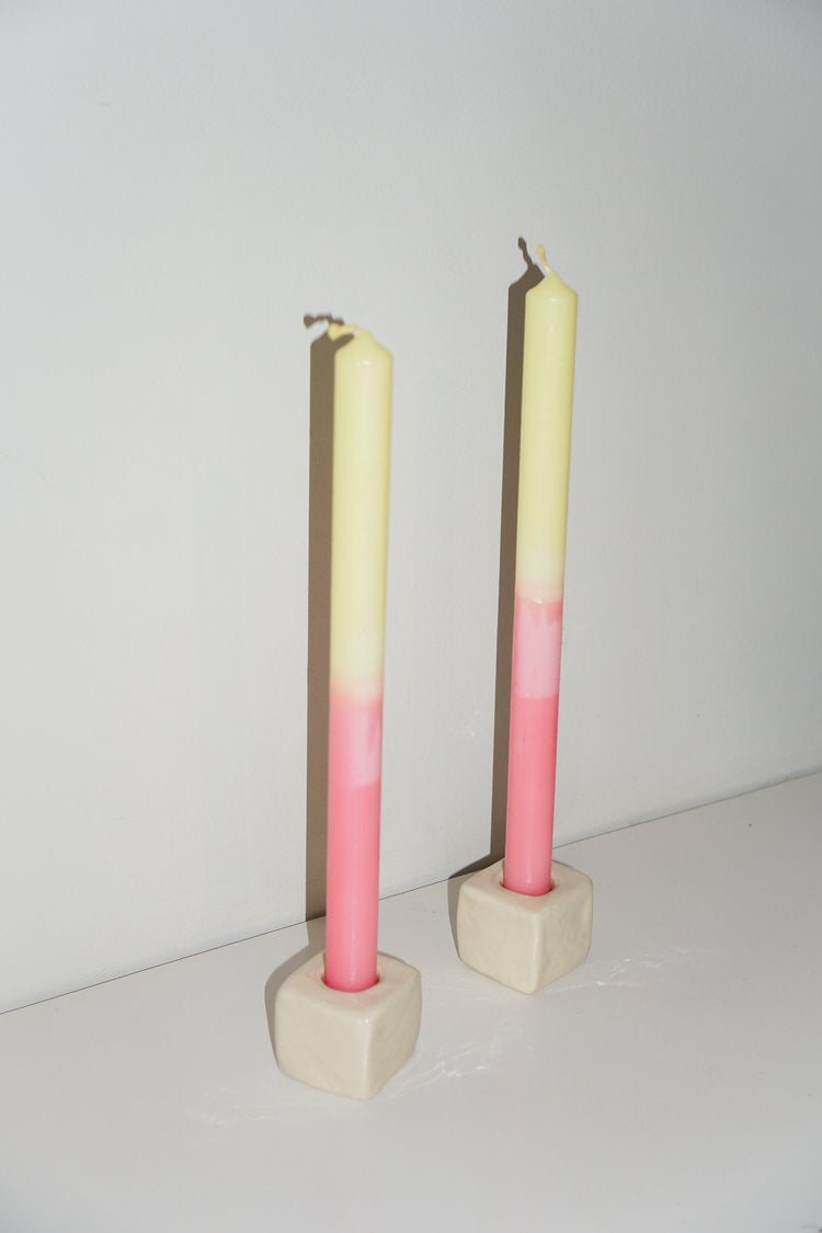 Candle Holder Mini in Cream