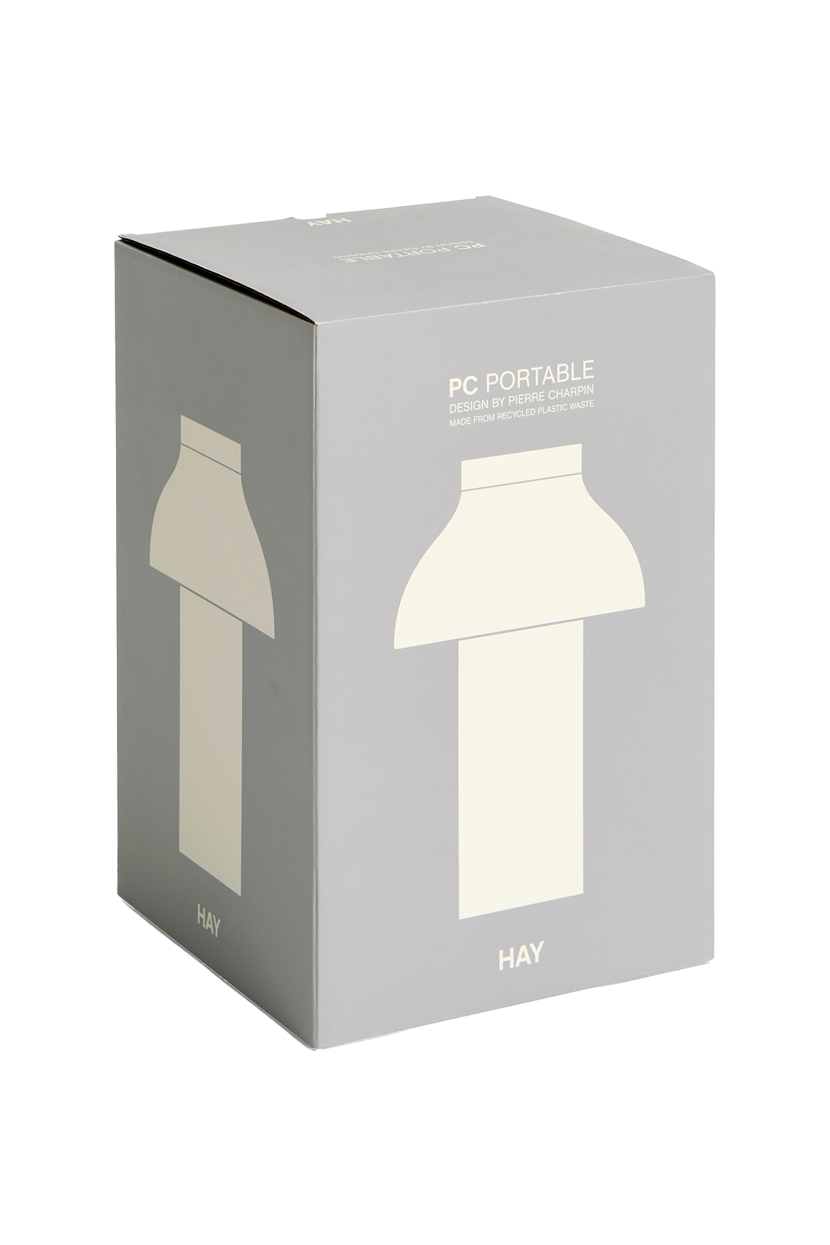 PC Portable Lamp in Cream White