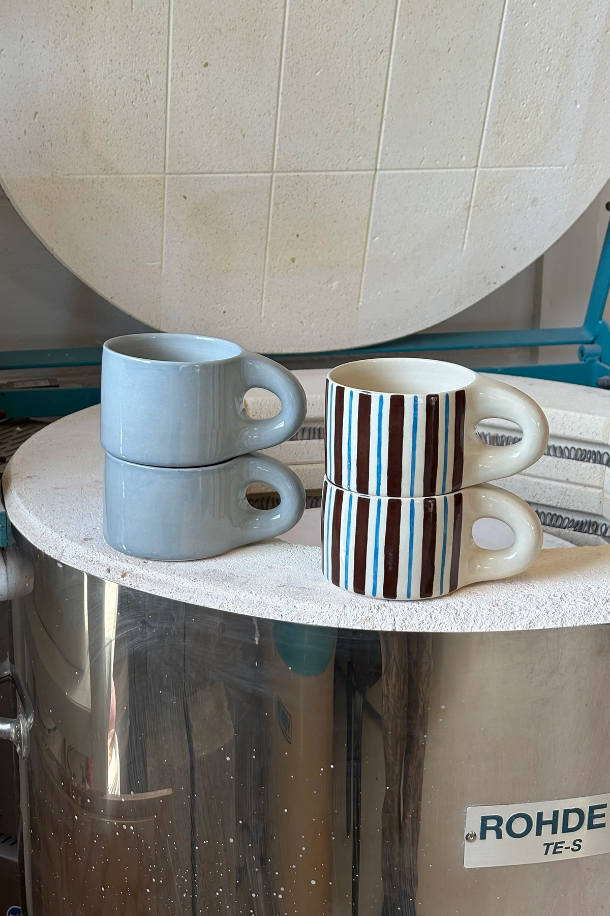 Chubby Mug in Steel