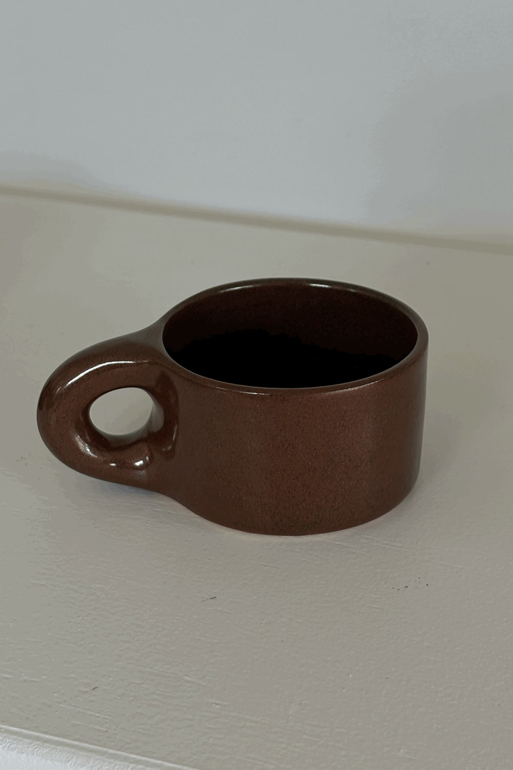 MINI Chubby Mug in Red Ash