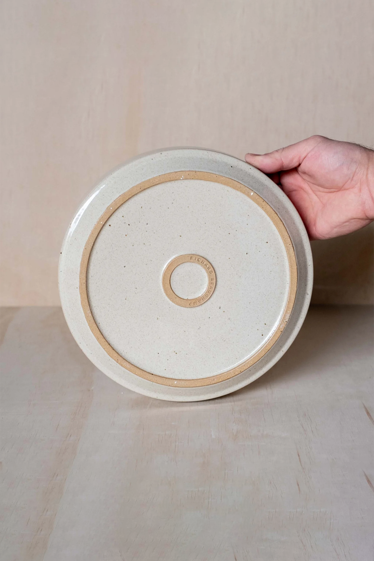 Large Stacking Bowl in Beige