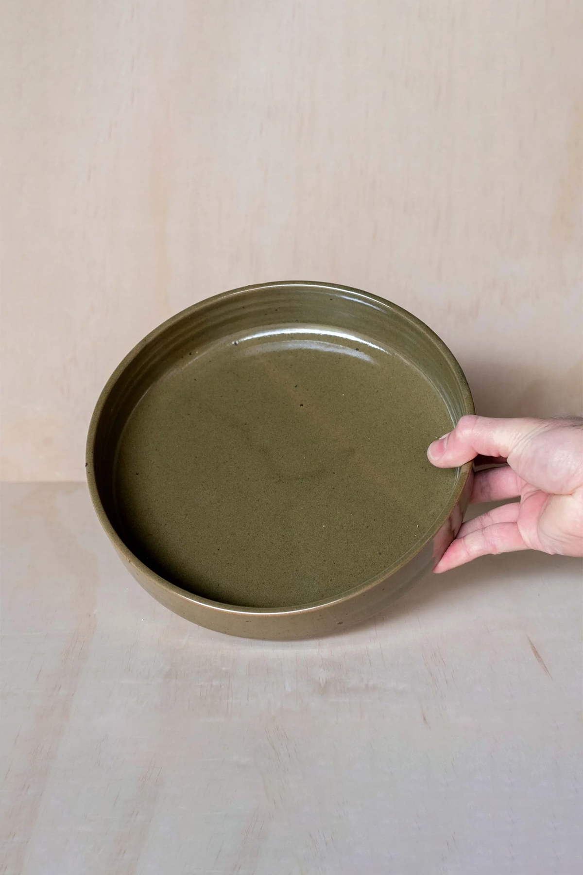 Large Stacking Bowl in Sage