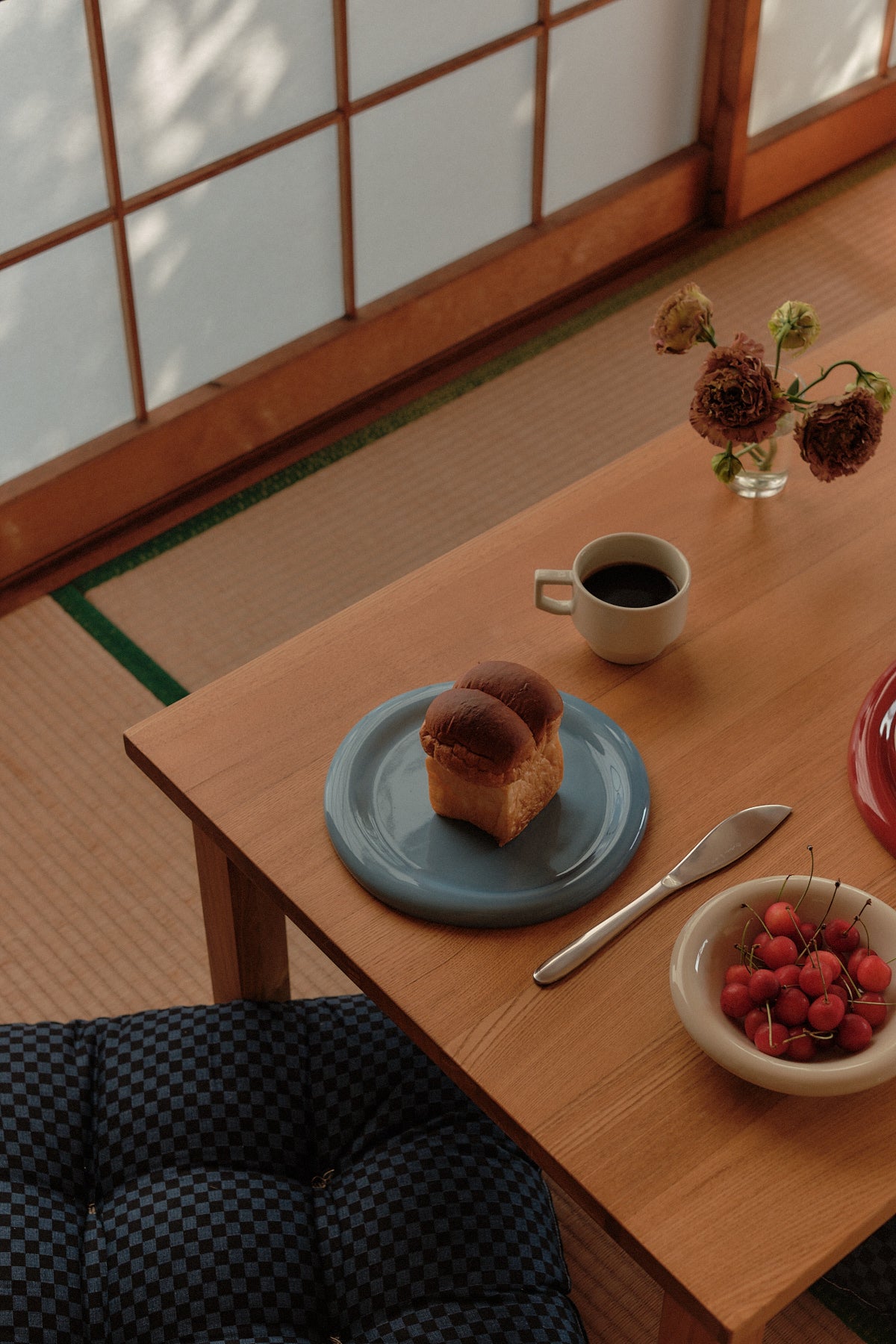 Side Plate in Cornflower