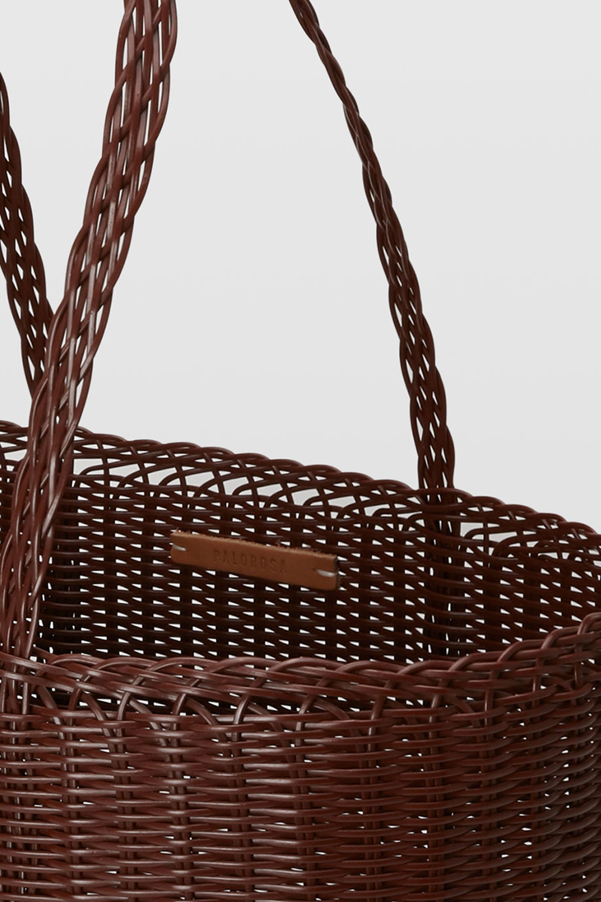 Medium Basket in Chocolate