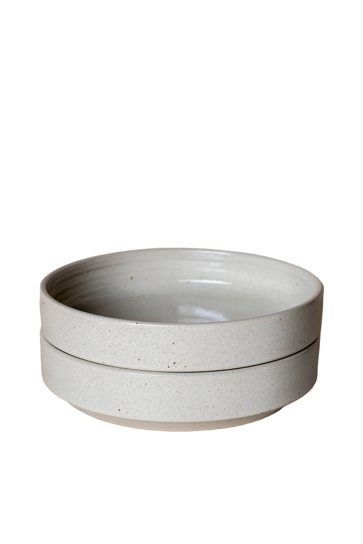 Large Stacking Bowl in Beige
