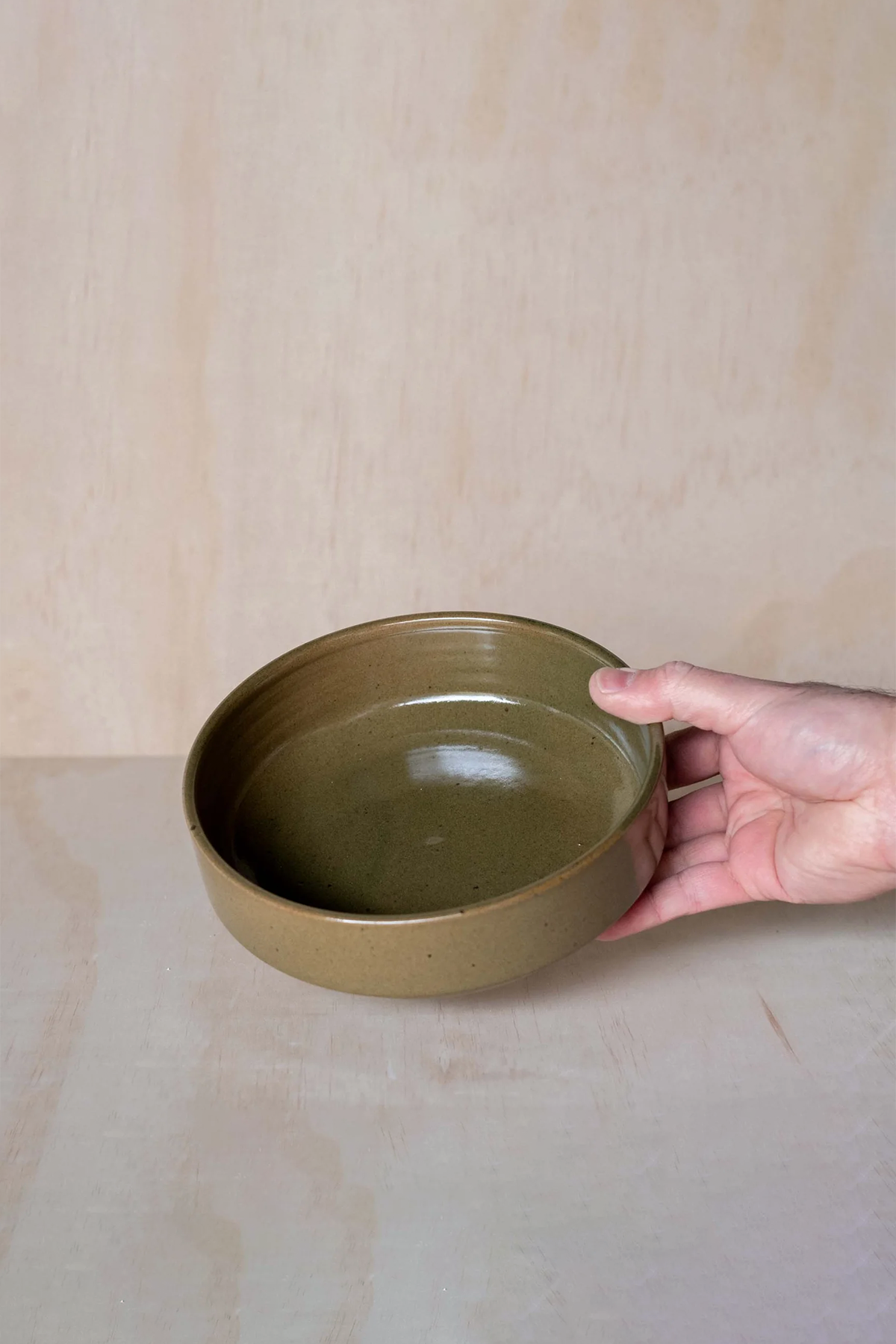 Medium Stacking Bowl in Sage