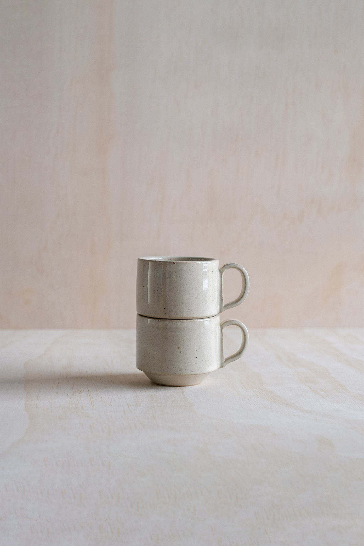 Stacking Mug in Beige