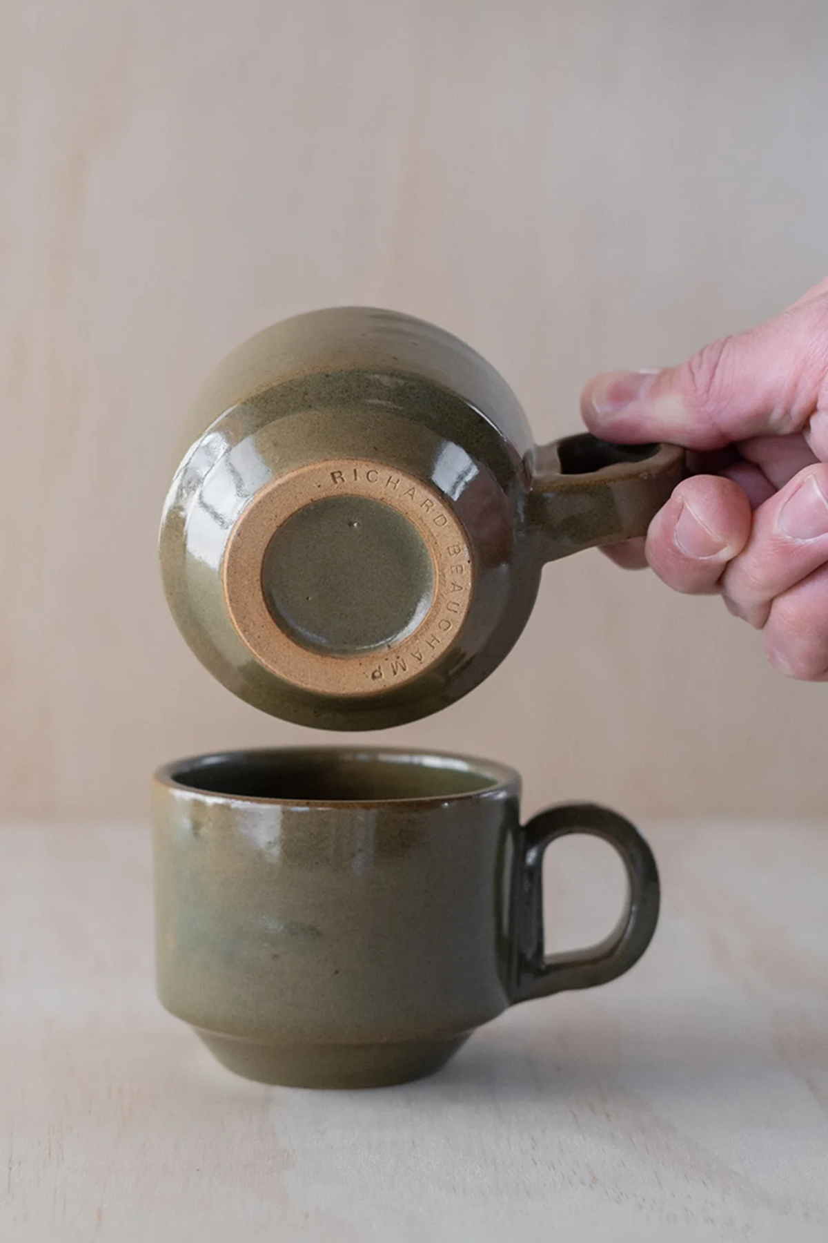 Stacking Mug in Sage