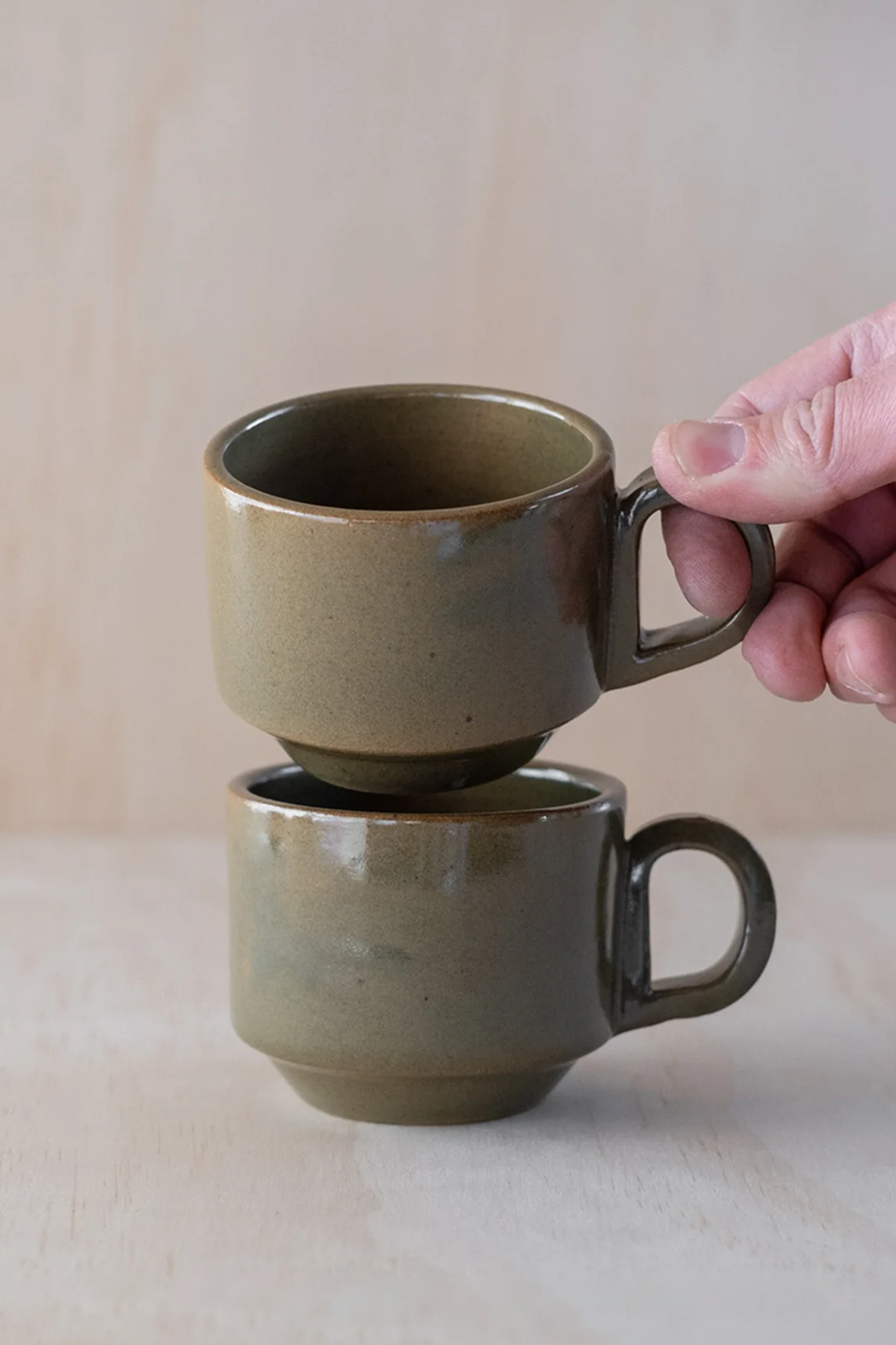Stacking Mug in Sage