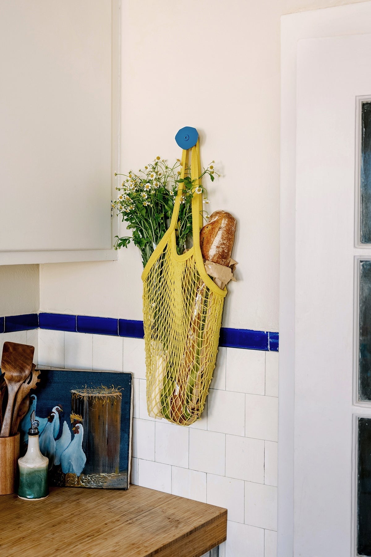 CORTE Wall Hook in Blue