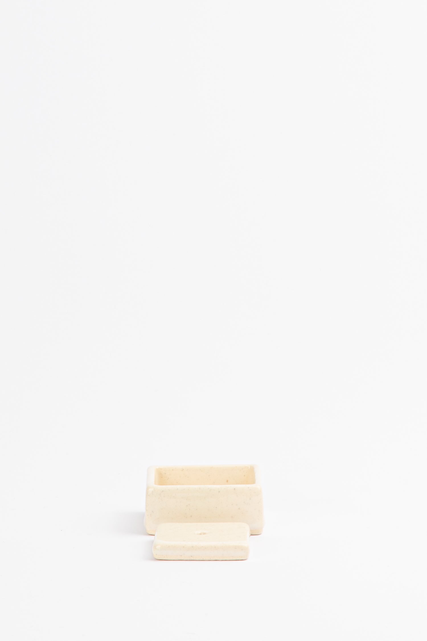 Square Soap Dish – Cream