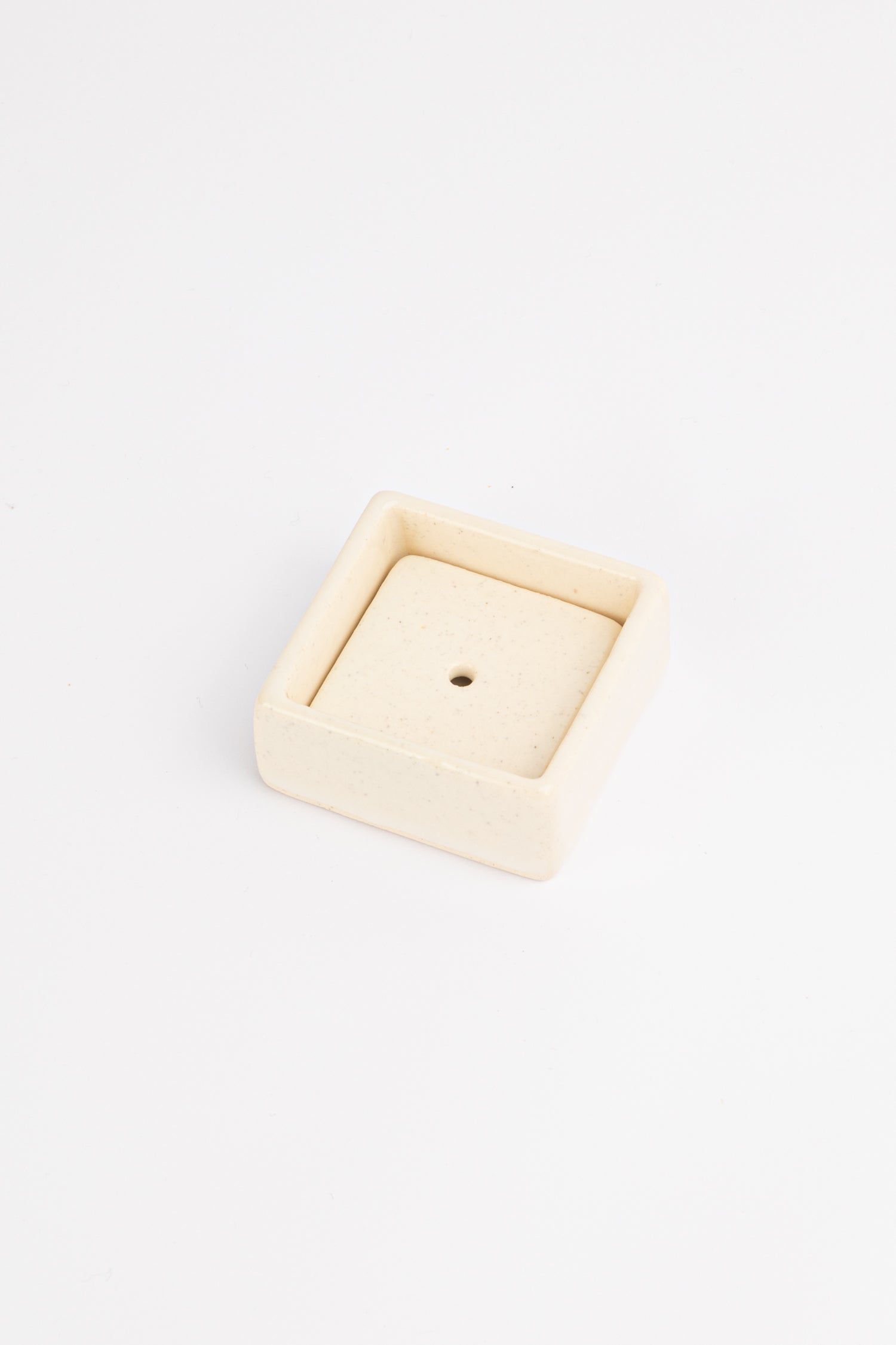 Square Soap Dish – Cream