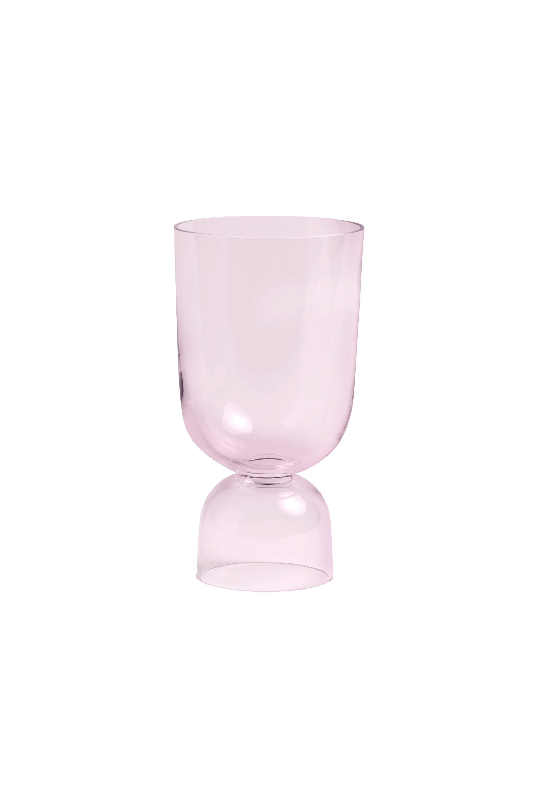 Small Bottoms Up Vase in Pink