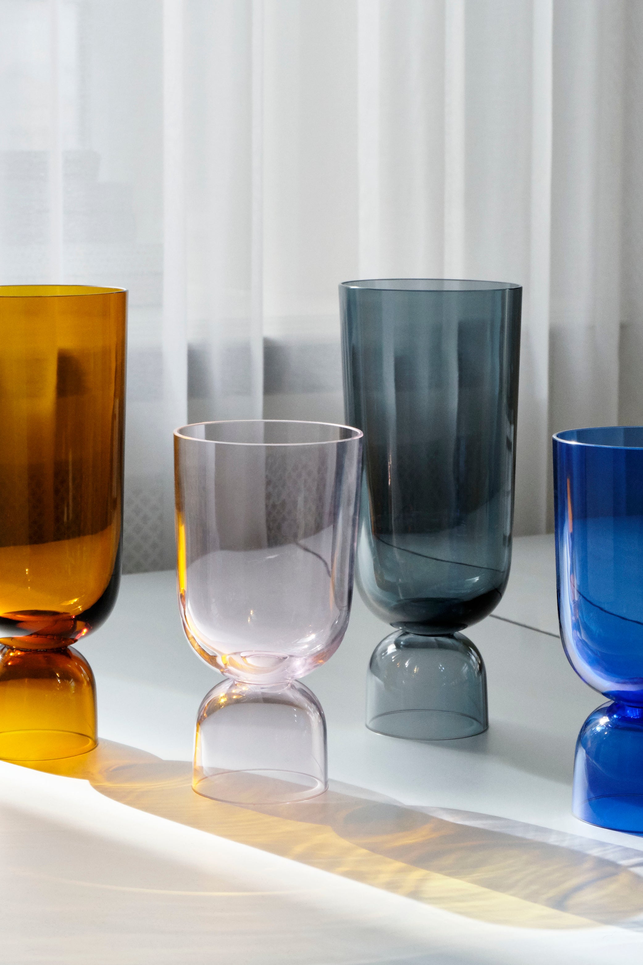 Small Bottoms Up Vase in Pink