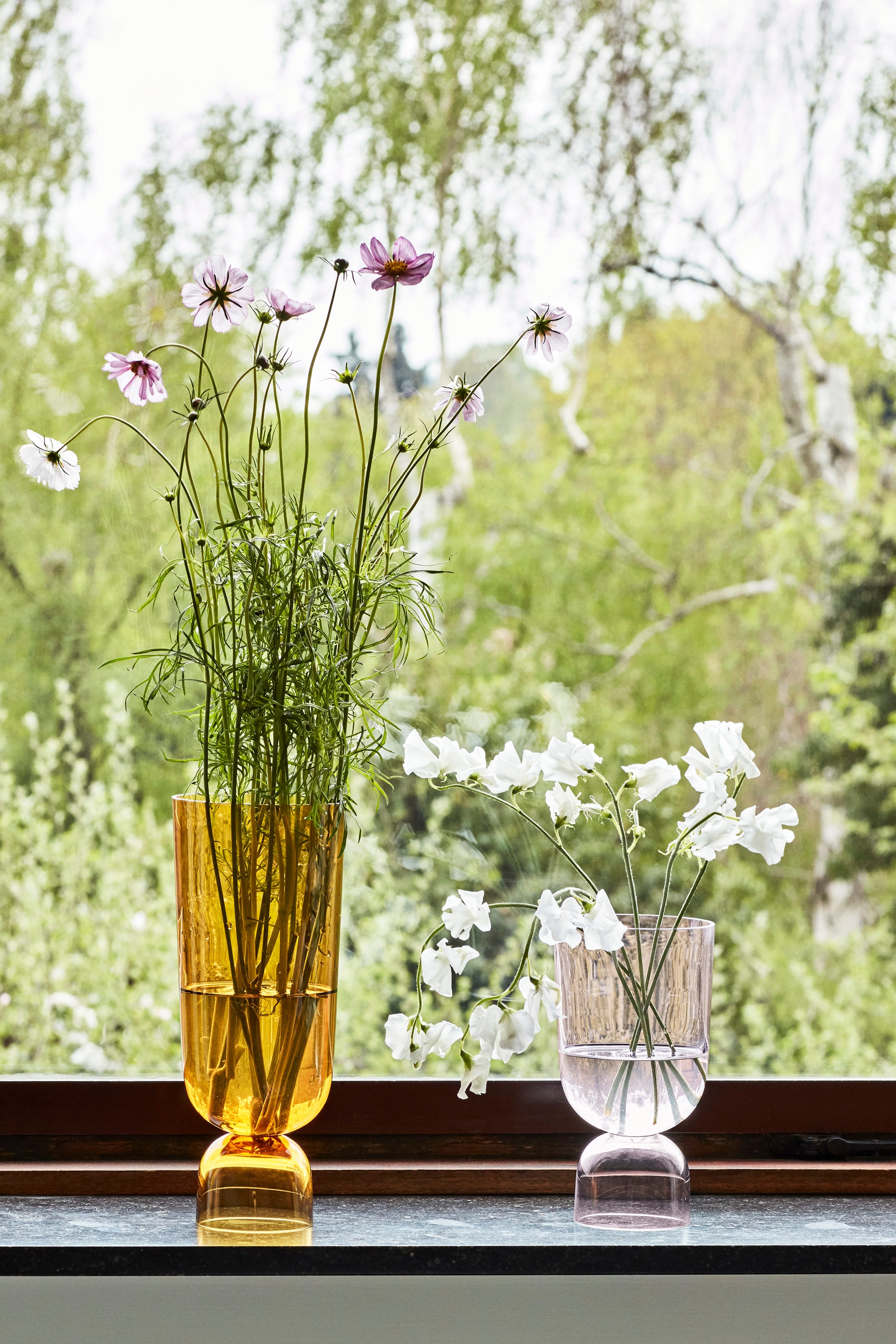 Small Bottoms Up Vase in Pink