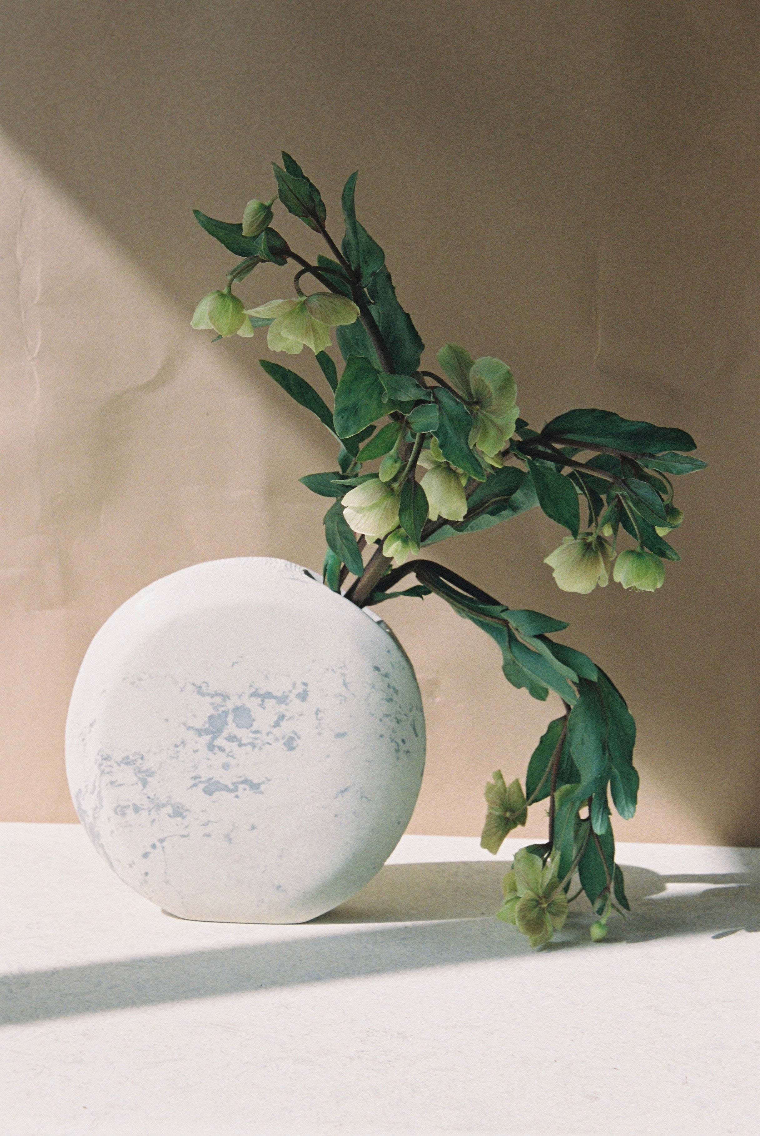 Orb Vessel — Malachite Stone