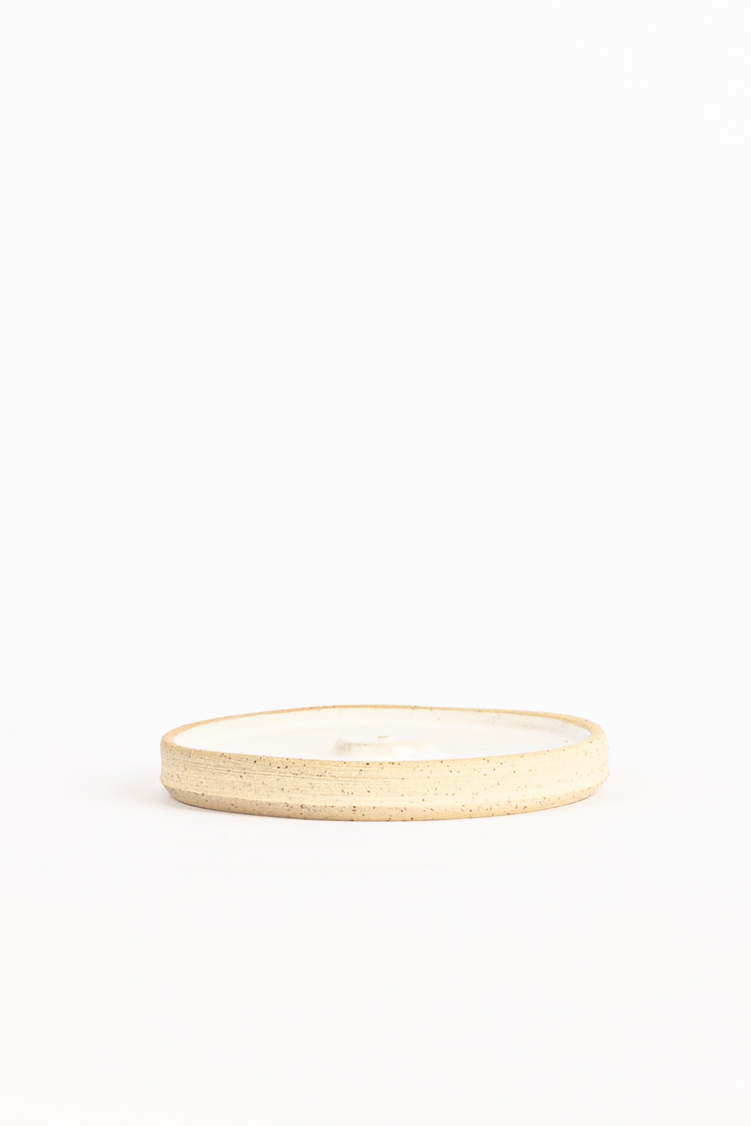 Ceramic Incense Holder — Cream