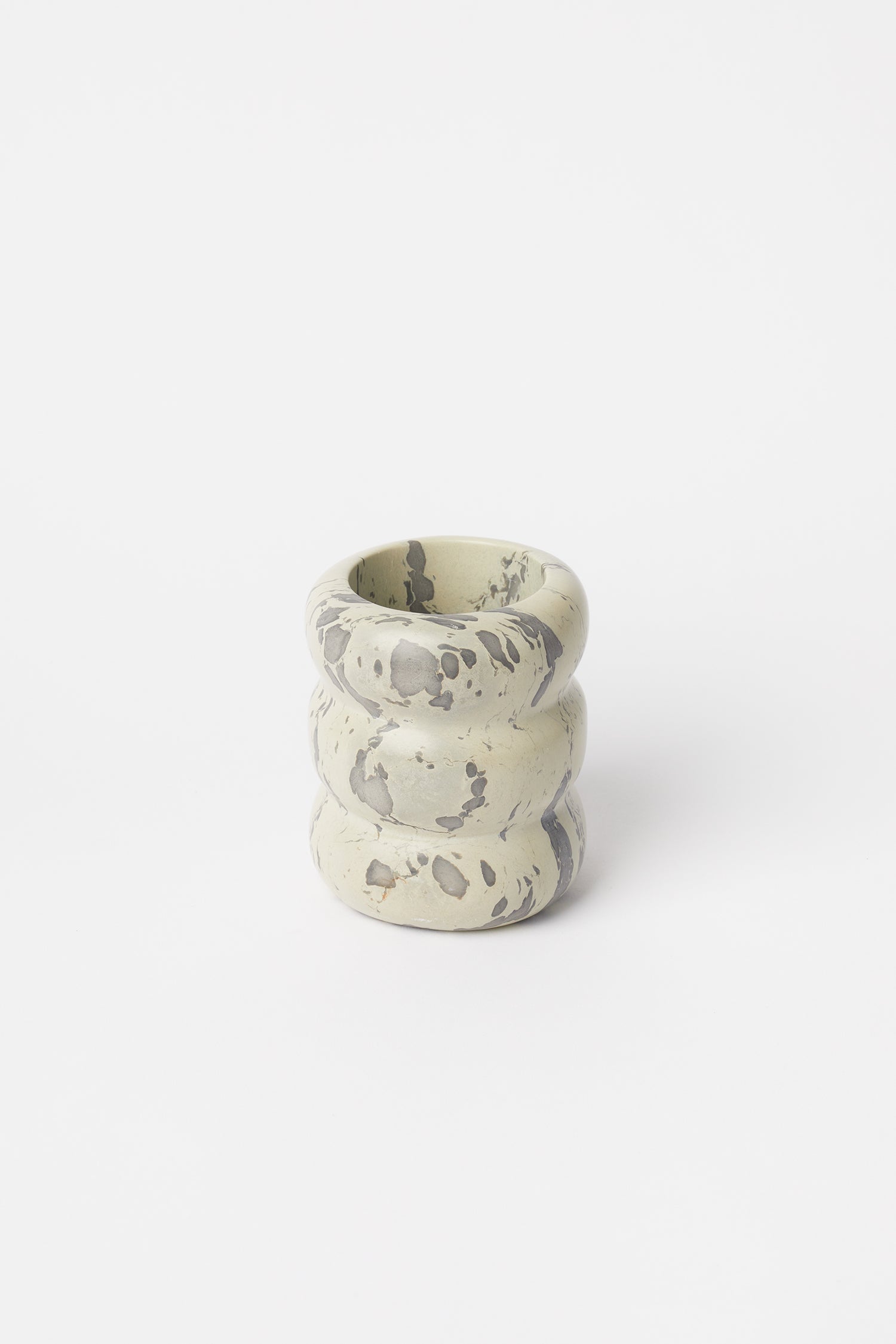 Roll Vessel — Malachite Stone