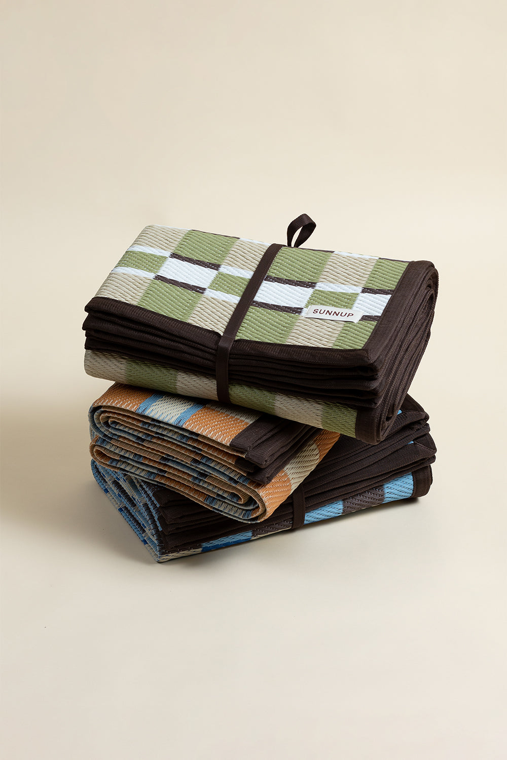 Woven Outdoor Mat in Fern