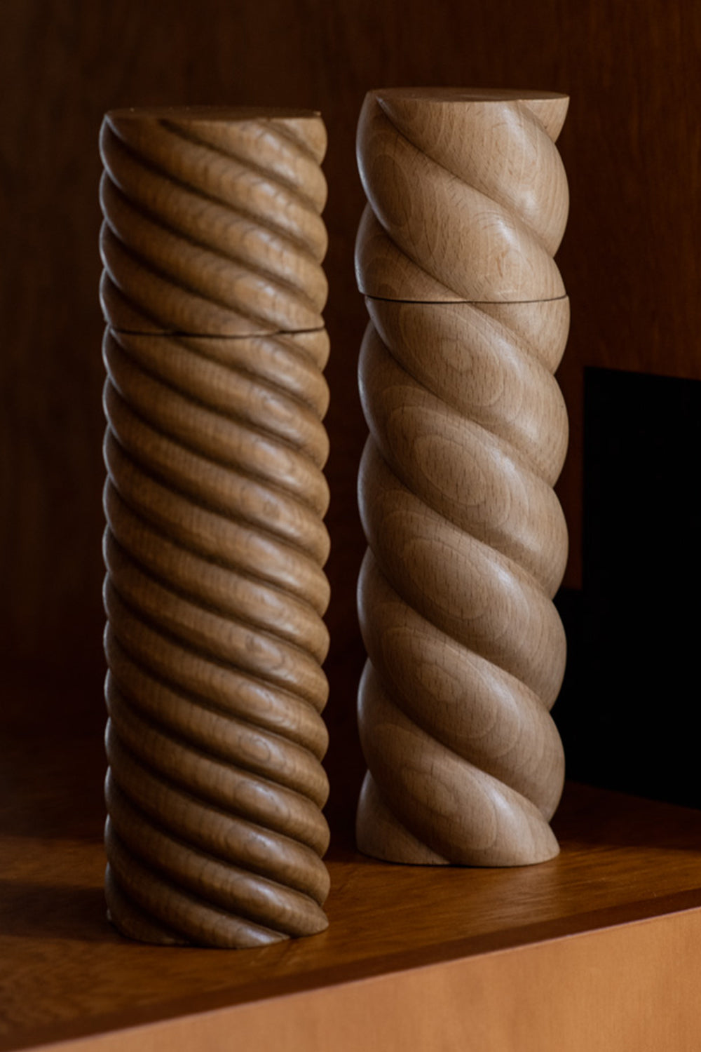 Torsade Pepper Mill in Beech