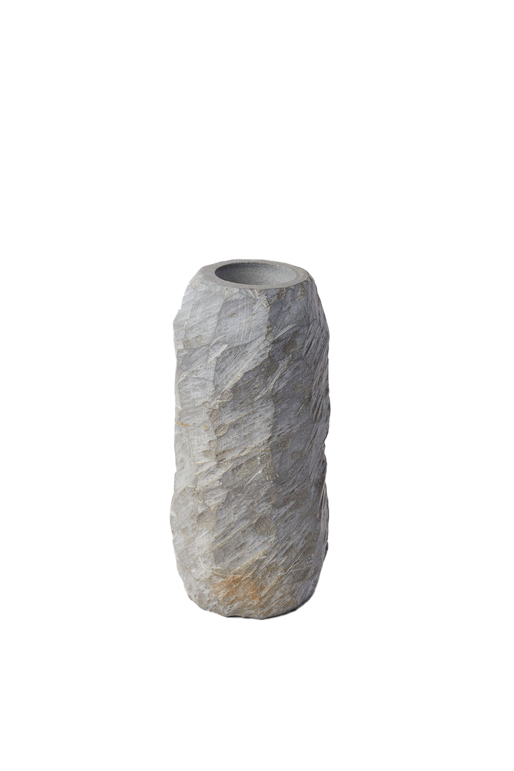 Textured Vessel — Grey Stone