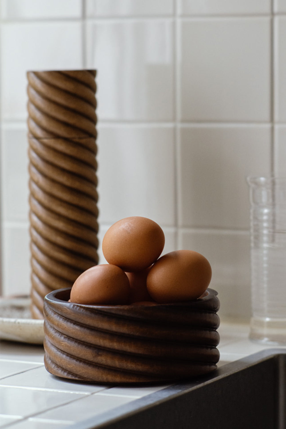 Torsade Pepper Mill in Oak