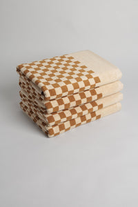 Roman (Pool) Towel in Cedar & Sand