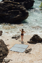Load image into Gallery viewer, Woven Outdoor Mat in Azure

