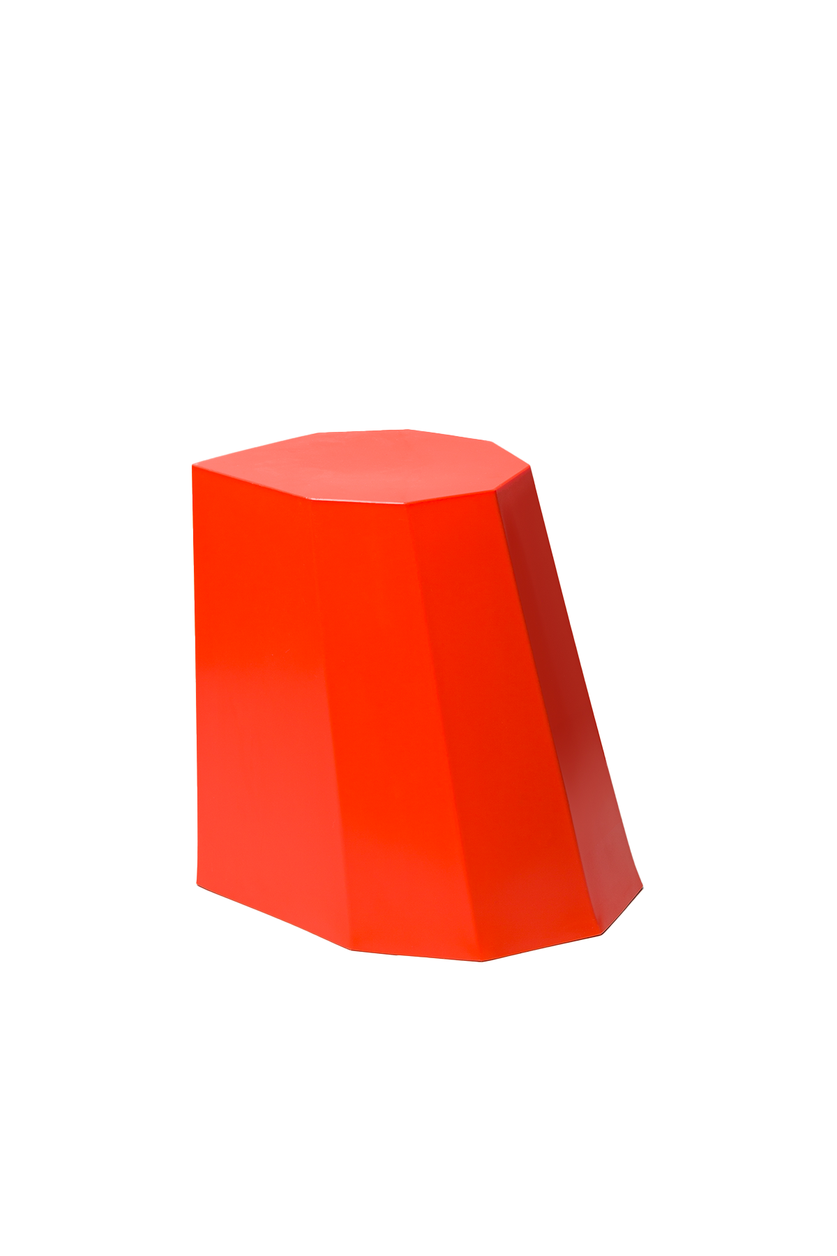 Arnold Circus Stool in Orange
