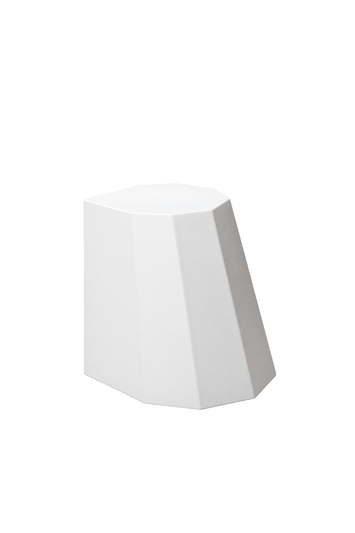 Arnold Circus Stool in White
