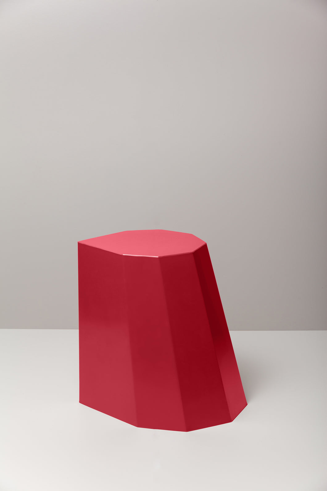 Arnold Circus Stool in Red
