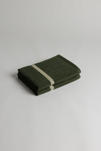 Emerald (Hand) Towel in Moss