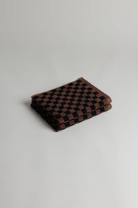 Josephine (Hand) Towel in Tabac & Noir
