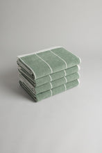 Load image into Gallery viewer, Bethell (Bath) Towel in Sage &amp; Chalk
