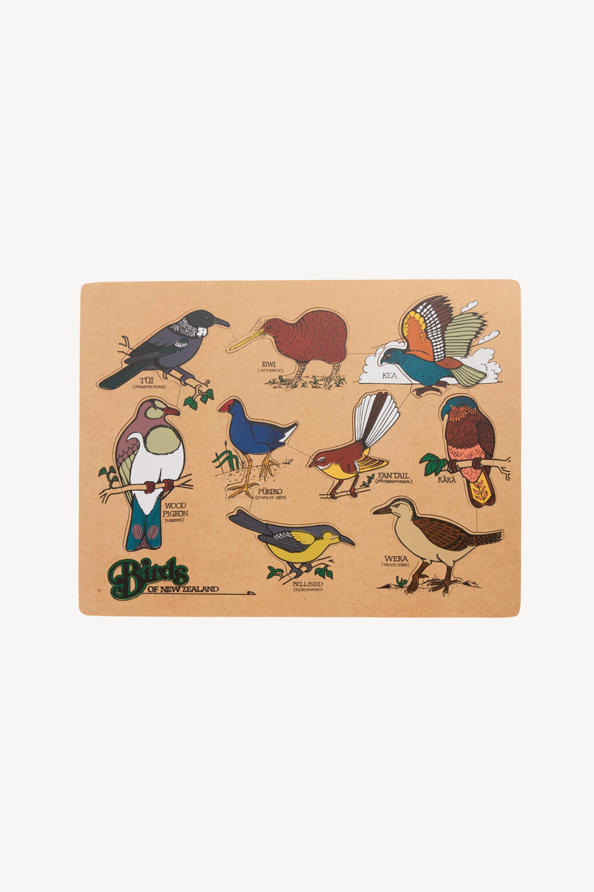 Birds Of New Zealand Puzzle