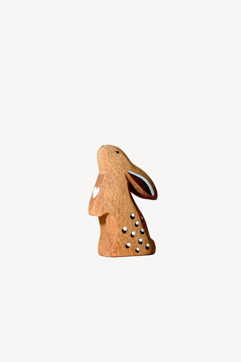 Wooden Curious Rabbit