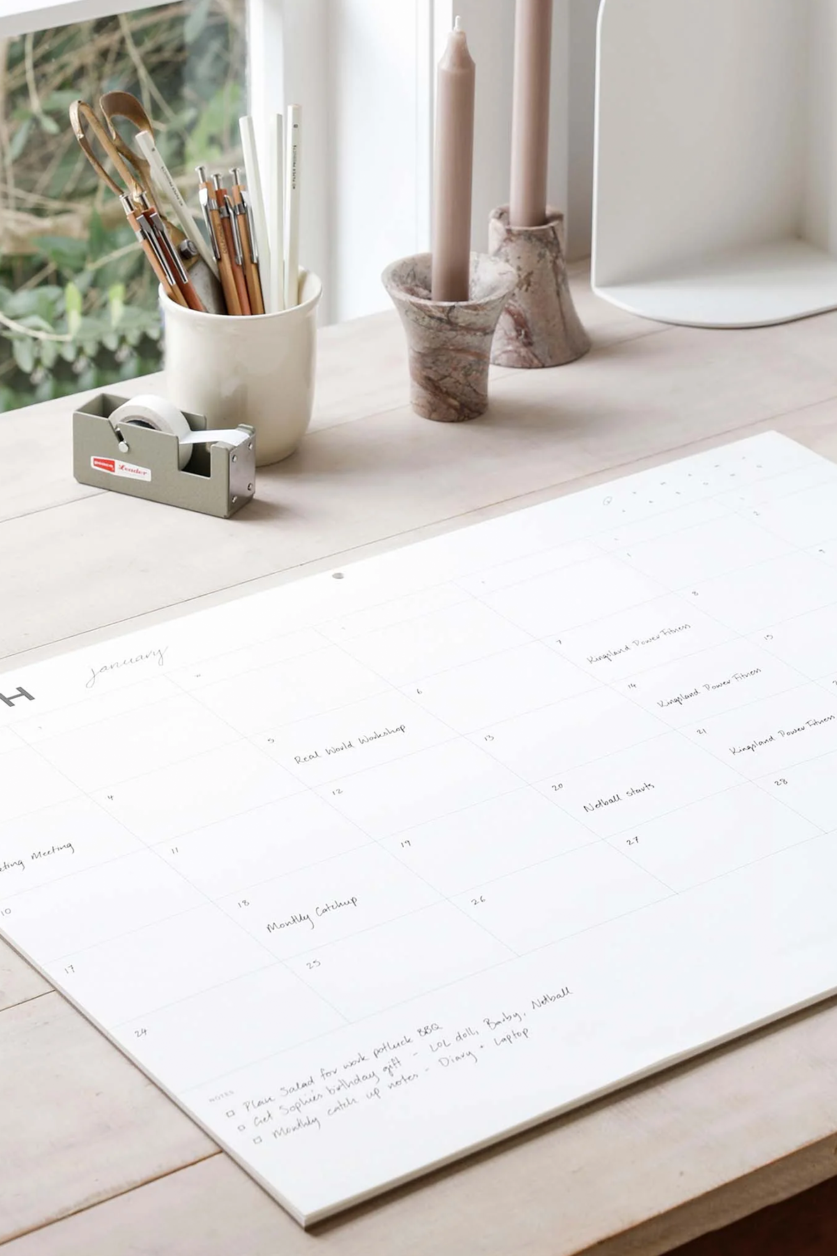 Monthly Planner A2