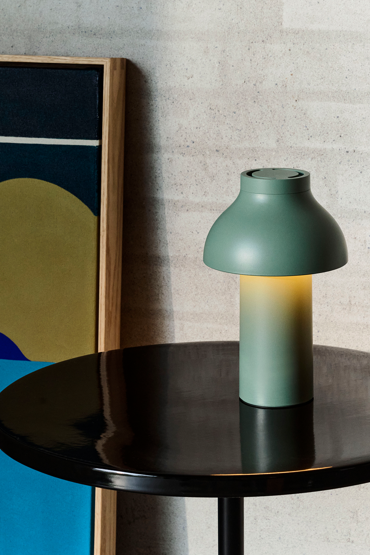 PC Portable Lamp in Fall Green